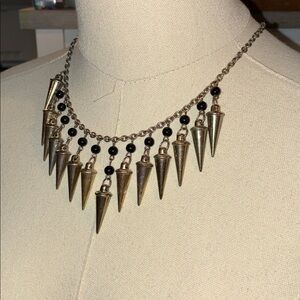 unique bullet Necklace rockstar goth metal punk Statement Piece Your favorite
